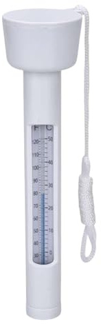 Termometro per piscina - PP, temperatura 'acqua, display a doppia | Misuratore di temperatura 'acqua per vacanze estive, giardini, laghi, stagni, località balneari