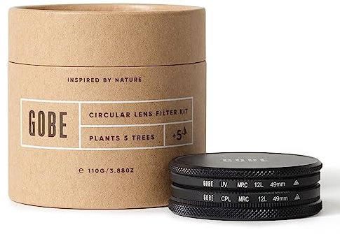 Gobe - Kit filtro UV + filtro polarizzatore circolare (CPL) per obiettivi 40.5 mm (1Peak)