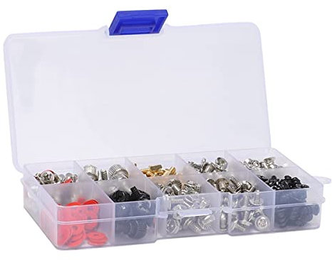 Jcevium 360PCS Personal Computer Screw,Pc Case Screws,Motherboard Standoffs for Hard Drive Pc Case Motherboard Fan Graphic