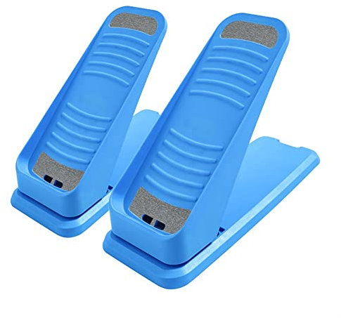 YADLCR Mini Stepper con Banda de Resistencia - Máquina de Pasos de Cintura giratoria portátil - Ejercitador de Pedal Debajo del Escritorio - Ejercicios de piernas Fitness Stepper para Oficina en casa