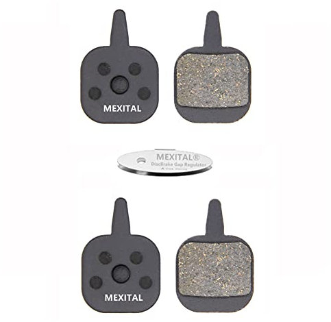 MEXITAL 2 Paires Plaquettes de Frein Vélo à Disque pour Tektro IO/Novela/Aquila/Old Gemini/Hydraulic/Mechanical N11.11 15-2