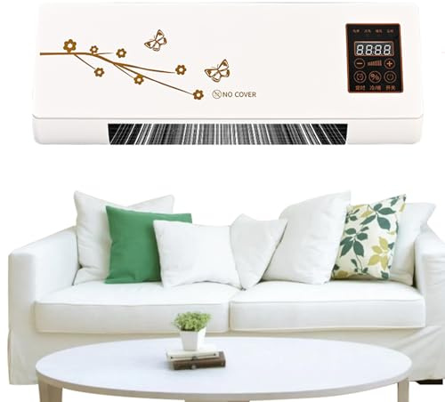 Aire Acondicionado Portátil Sin Ductos - Acondicionadores de Aire para Habitaciones - Con Función Frío y Calor, Silencioso y Temporizador 24H para Cocina, Coche, Hogar, Apartamento,