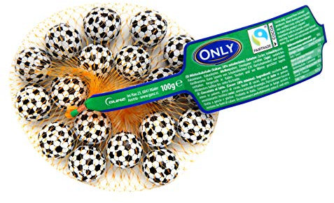 Only Schokoladenfußbälle | Schokolade Fußball | 100g
