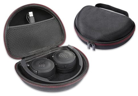 Jlyifan Étui pliable pour casque filaire sans fil JBL Tune 510BT 500BT 500 660NC, Live 460NC, Sony MDRZX110NC, ZX Series MDR-ZX110AP, MDR-ZX110 (noir)