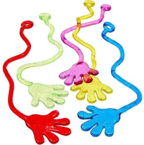 NJCXOLA Klatschhand, 30 pcs Klatschhände Kinder Set, Flugzeug beschäftigung kinder, Spielzeug für flugreisen kleinkind, Sticky Glibberhände Als Mitgebsel, Für Spielzeug Und Spaßfaktor Partys
