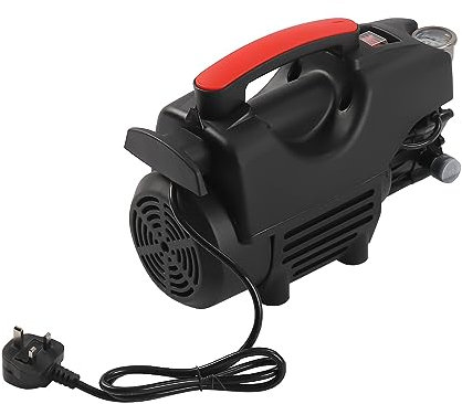 1800PSI Electric Pressure Washer,9.5L/min Water High Power Jet Wash Patio Car,Foam Cannon For Cars/Fences/Driveways/Home/Patios