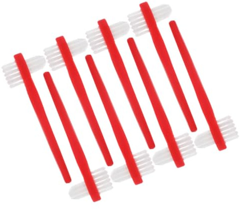 TOVINANNA 8piezas Cepillo Para Retenedores Limpiador De Dentaduras Postizas Cabezales Compacto