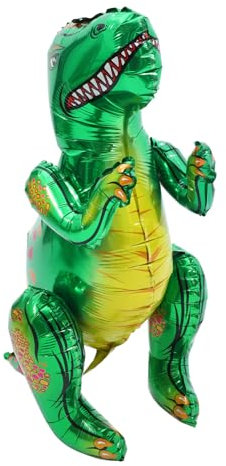 TOYANDONA Lustige Dinosaurier-folienballons Aufblasbare Ballons Für Geburtstagsparty-zubehör