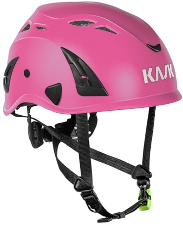 Kask Superplasma PL, casco protettivo industriale, EN12492, rosa, taglia 51-62 cm