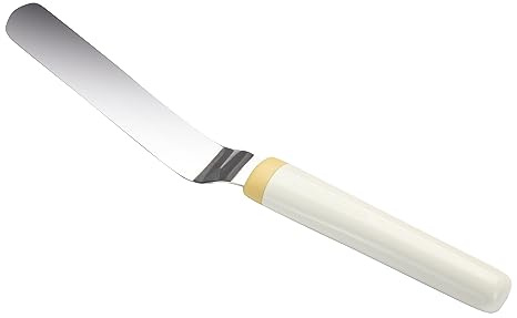 Tescoma Delicia strickkniv, rostfritt stål, kräm/gul/silver, 24,1 x 7 x 3,3 cm