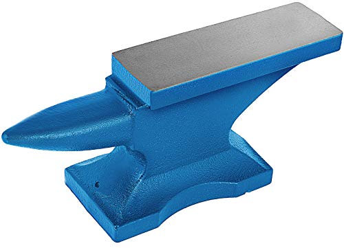 VEVOR Yunque de Hierro 11kg Fundido con Forja de Metal de Cuerno Largo, Ideal para Metalúrgicos y Herreros en Taller de Metal y Excelente para Remachar Aplanar