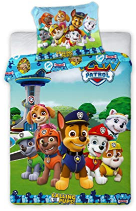 PAW Patrol Babybettwäsche PAW288 100 x 135 + 40 x 60 cm