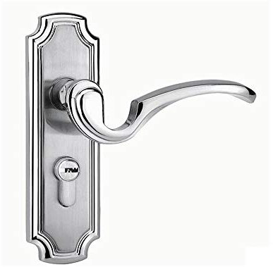 Serrature per Porte Acciaio Inossidabile Room Door in Stile Europeo di Blocco di Legno Serratura della Porta Interna antifurto Serratura della Maniglia di Blocco Core