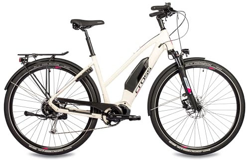 Airtracks 28 Zoll E-Bike Damen Trekking Fahrrad X-Tron SR1 City Elektrofahrrad Pedelec Mittelmotor Shimano STеPS E6100 Akku 504Wh 9 Gang Shimano ALIVIO RD-T4000-48 cm (Körpergröße 165-175cm)