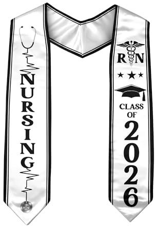 CHIARA CONTI11 Nursing Stole, Nursing Graduation Stole, RN Sash 2026 6