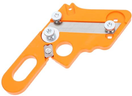 NUOBESTY Pialla Manuale per Strumento per Finitura e Bordatura Pialla Portatile per Lavorazione Del con Utensile da Falegname Compatto e Facile da Usare