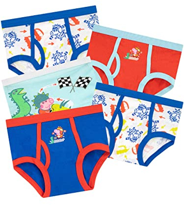 George Pig Boys George Pig Briefs Age 3 to 4 Years Multicoloured