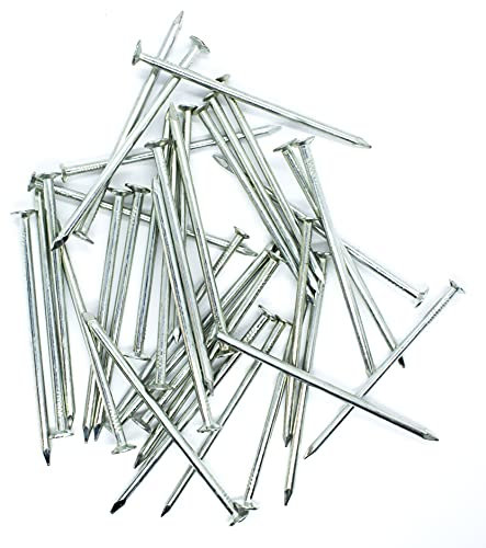 1.4mm x 25mm Multi Purpose Steel Zinc Nails Bright Finish (Pack of 250) D12BC