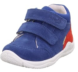 Superfit Universe Chaussures d'apprentissage, Bleu et Rouge 8000, 21 EU Large