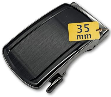 Cartvelli bältesspänne för 35 mm svart matt GS35004-MBG, Svart matt, 35mm
