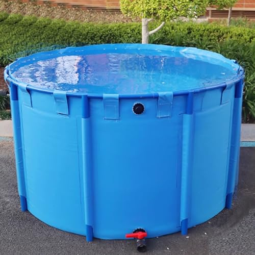 Piscinas Desmontables Acero/ Piscina Marco Piscina Exterior Con Marco Y Soporte, Piscina Elevada De Lona Resistente, Piscina Infantil Plegable Grande Para Jardín/patio/patio.(1.5X1M/1700L/450GAL)
