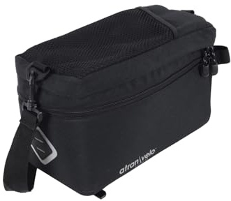 Atran Velo - Bolsa para portaequipajes Unisex para Adultos Zap Easy AVS, Color Negro, 33 x 16 x 22 cm
