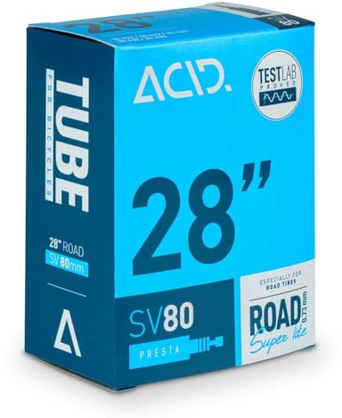 acid 28'' Road Rennrad Fahrrad Schlauch 28/32-622/630 Super Lite SV 80mm