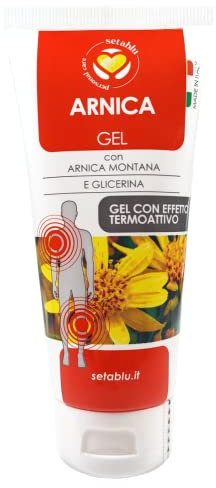 Arnika für Pferde, Gel Made in Italy, thermoaktive Wirkung bei Gelenkschmerzen, für Muskelmassage, mit Montana-Arnika und Glycerin, dermatologisch getestet