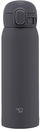 Zojirushi SM-WS48-BM Stainless Steel Mug, 16-Ounce, Soft Black