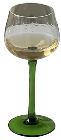 CAPIJIONG 150ml/5.oz Copa alta medieval francesa hogar esmeralda champán vintage dulce copa de vino dulce copa de esmeralda