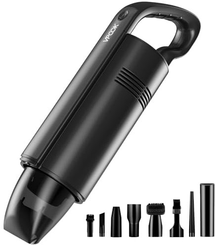 Vpcok Direct Aspirabriciole Senza Fili Potente 4500pa Mini Aspirapolvere Portatile USB Ricaricabile1500mah Aspirapolvere a Mano per Casa Auto Ufficio