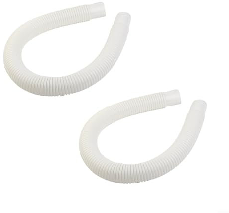 2pcs Skimmer hose, Skimmer Replacement Hose For Intex Surface Skimmer Replacement Hose 10531 Skimmer Hose for Above Ground Swimming Pool Pipe Spare Part,1.57in*30in