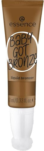 Essence Cosmetics Baby Got Bronze Terra Abbronzante Liquida, Lunga Durata, Definizione, Semplice da Struccare, Naturale, 10 ml