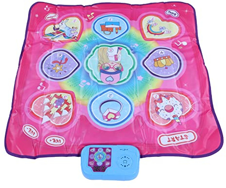 Picysa Tappetino da ballo 3 modalità di gioco modalità di apprendimento danza tappeto di gioco musicale elettronico interattivo pieghevole per bambini
