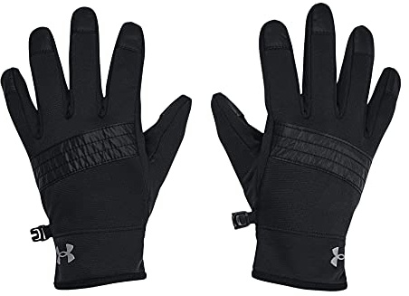 Under Armour Boys Full Finger Handskar Ua Storm FleeceGloves, svart, 1365975-001, YMD