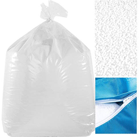 LIVEDECO - 500 l refill, nya polystyrenkulor, M1-anti-FEU, för jättestor sittsäck BiG52