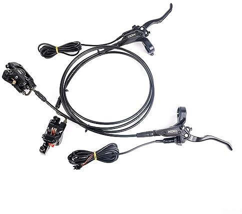 Kit de frein pour vélo, Frein à disque hydraulique pour vélo électrique MTB, Frein à huile pour E-bike avec alliage d'aluminium, Dérailleur de contrôle de puissance électrique, Gauche Arrière