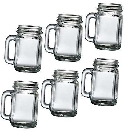 FUNOMOCYA 6piezas Unidades Copas Pequeñas De Vidrio Para Licor y Vino Vasos Elegantes Para Uso Doméstico y Bar Resistentes y Delicados