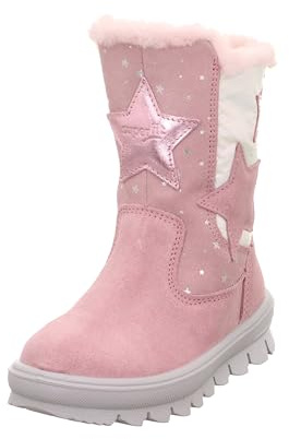 Superfit Flavia Warm Gefütterte Gore-tex Botte de Neige, Rose Blanc 5540, 30 EU