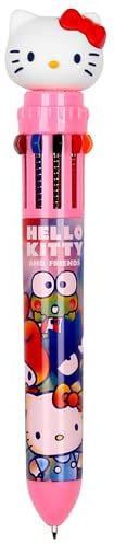sarcia.eu Hello Kitty Buntstift, Mehrfarbiger Stift 10in1, automatisch, Farbe, Schule 0,5 mm (A)