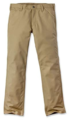 Carhartt, Herren, Rugged Professional-Serie Rugged Flex Lockere Canvas-Arbeitshose, Dunkles Khaki, W38/L32