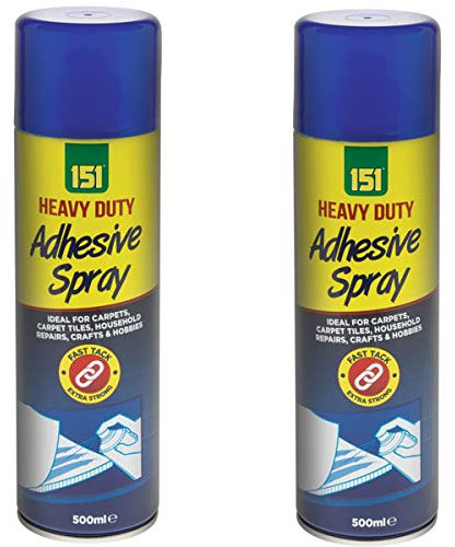 2 x 151 Heavy Duty Adhesive Spray 500ml