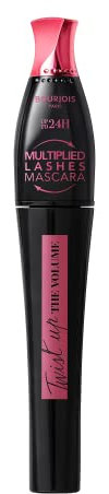 Bourjois Mascara Twist Up The Volume Multiplied Lashes, Mascara 2 in 1 Allungante e Volumizzante Effetto Ciglia Moltiplicate, Formula Vegana 24H e Resistente all'Acqua, Nero, 8ml
