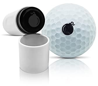 SWVL Sports Golfboll stämpel markör med unika frimärken, japanskt vattentätt bläck, liten och lätt att bära