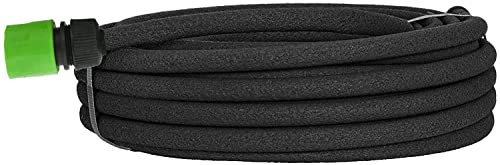 MantraRaj 15M Garden Soaker Hose Water Saving Flower Bed and Plant Rows Sprinkler Leaky Garden Irrigation Ideal Watering Solution for All Plants Vegetables Drip Soaking Hose 15 Metre