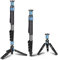 SIRUI P-325FL Carbonfaser Einbeinstativ mit Füßen,170 cm professionelles Monopod, tragbar und leicht Kamerastativ für DSLR-Kameras, max. Traglast 10 kg