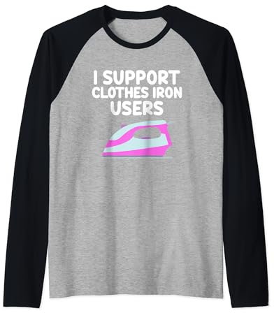 I Support Fer à repasser pour appareils électroménagers Manche Raglan
