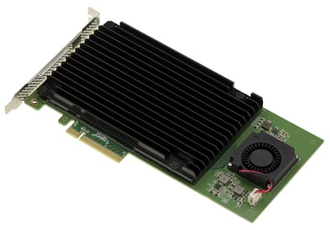 KALEA-INFORMATIQUE Scheda controller PCIe 3.0 x8 per 4 SSD M.2 M2 NVMe M Key HARWARE Raid 0 1, con chipset Marvell 88NR2241B0