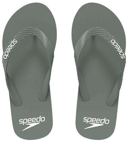 Speedo Men's Flip Flop | Flipflops | Beach Footwear for Men Sandals, GREEN, 10