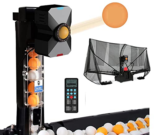 Bordtennisrobot – automatisk pingisbollsstartare med 36 snurralternativ för träning och träning